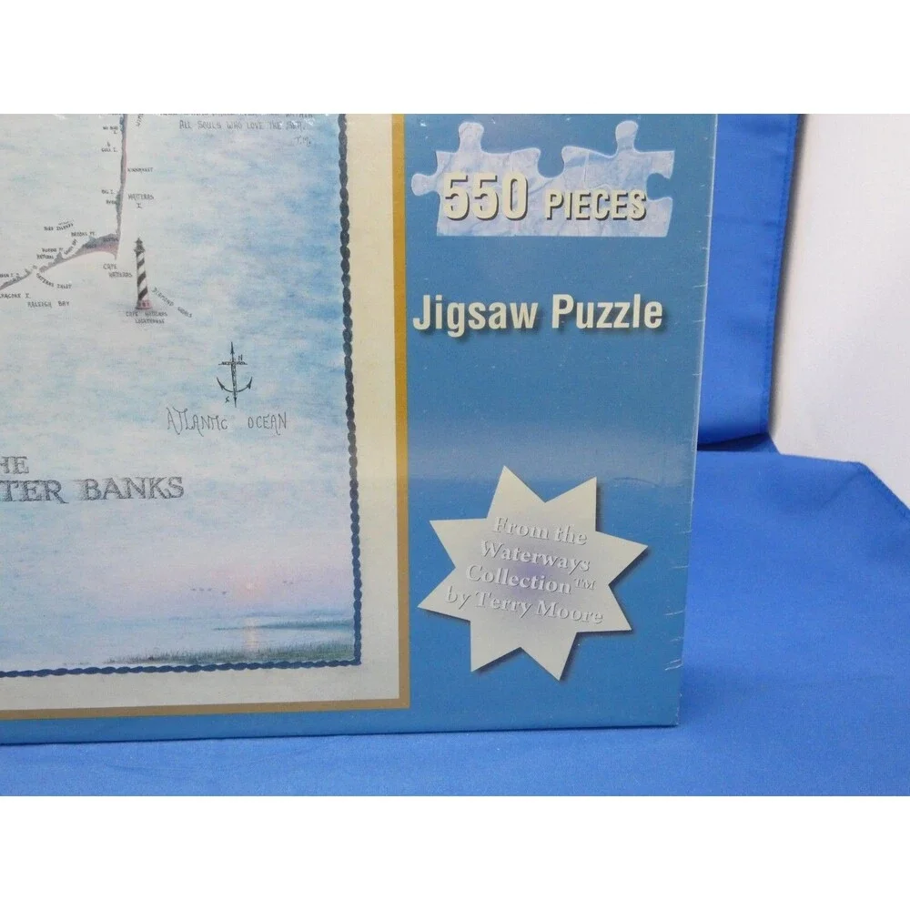Heritage 550 Piece Jigsaw Puzzle Outer Banks Waterways Collection Terry Moore